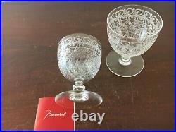 16 verres à liqueur modèle Rohan cristal Baccarat h 7.5 cm (prix à la pièce)