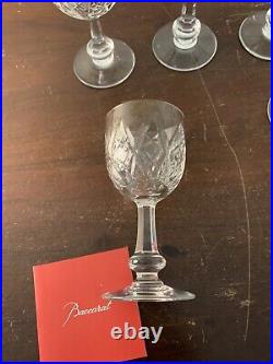 16 verres à vin modèle Harfleur en cristal de Baccarat (prix à la pièce)