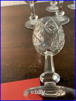 16 verres à vin modèle Harfleur en cristal de Baccarat (prix à la pièce)