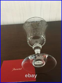 17 verres à eau modèle Parme en cristal de Baccarat h 15.5 cm(prix à la pièce)