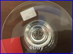 17 verres à eau modèle Parme en cristal de Baccarat h 15.5 cm(prix à la pièce)