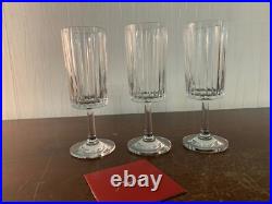 17 verres à vin blanc modèle Harmonie cristal de Baccarat (prix à la pièce)