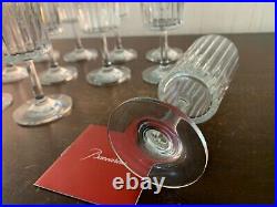 17 verres à vin rouge modèle Harmonie cristal de Baccarat (prix à la pièce)