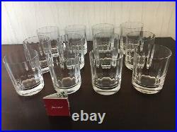 17 verres à whisky modèle Capri cristal Baccarat (prix à la pièce)