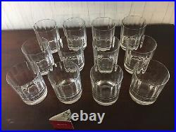 17 verres à whisky modèle Capri cristal Baccarat (prix à la pièce)