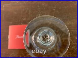 18 verres à vin blanc modèle Navarre en cristal de Baccarat (prix à la pièce)