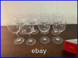 19 verres à eau modèle Montaigne optique cristal de Baccarat prix à la pièce 19 verres à eau modèle Montaigne optique cristal de Baccarat prix à la pièce