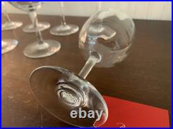 19 verres à eau modèle Montaigne optique cristal de Baccarat prix à la pièce 19 verres à eau modèle Montaigne optique cristal de Baccarat prix à la pièce