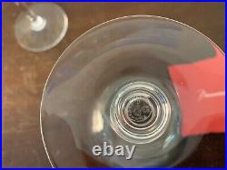 19 verres à eau modèle Montaigne optique cristal de Baccarat prix à la pièce 19 verres à eau modèle Montaigne optique cristal de Baccarat prix à la pièce