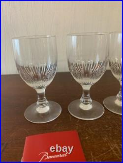19 verres à vin modèle Passy en cristal de Baccarat (prix à la pièce)