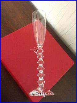 1 Flûte à champagne Vega en cristal de Baccarat