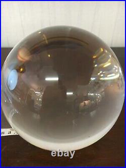 1 boule voyante en cristal de Baccarat