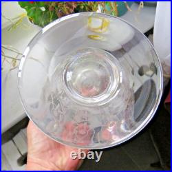 1 broc pichet cruche en cristal de baccarat modèle michelangelo signé 2