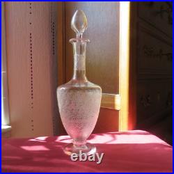 1 carafe en cristal de baccarat modèle rohan H 31 cm signé