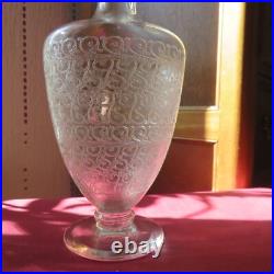 1 carafe en cristal de baccarat modèle rohan H 31 cm signé