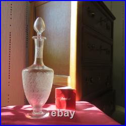 1 carafe en cristal de baccarat modèle rohan H 31 cm signé
