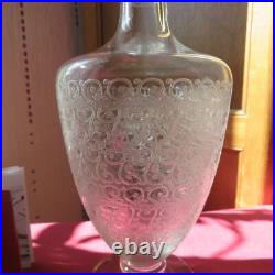 1 carafe en cristal de baccarat modèle rohan H 31 cm signé