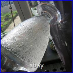 1 carafe en cristal de baccarat modèle rohan H 31 cm signé