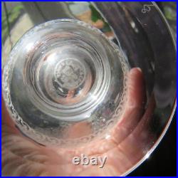 1 carafe en cristal de baccarat modèle rohan H 31 cm signé