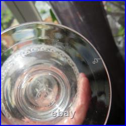 1 carafe en cristal de baccarat modèle rohan H 31 cm signé