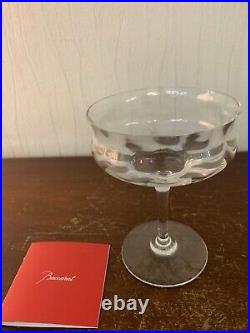 1 coupe à champagne modèle Capri en cristal de Baccarat (Prix à la pièce)