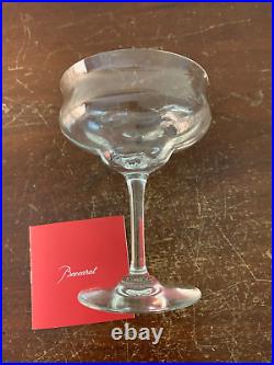 1 coupe à champagne modèle Capri en cristal de Baccarat (Prix à la pièce)