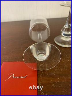 20 verres à vin blanc modèle José Tabacoff cristal de Baccarat (prix à la pièce)