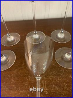 21 verres à eau modèle Filao en cristal de Baccarat (prix à la pièce)