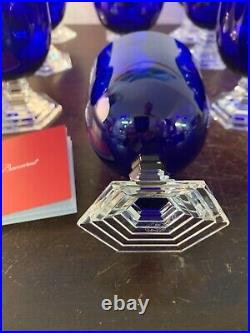 21 verres à eau modèle Orsay en cristal de Baccarat (prix à la pièce)