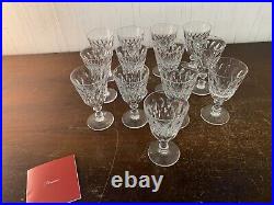 21 verres à porto modèle Armagnac en cristal de Baccarat (prix à la pièce)