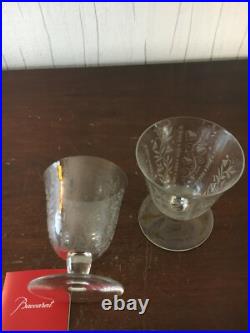 21 verres eau modèle Argentina cristal de Baccarat h 11.5 cm (prix à la pièce)