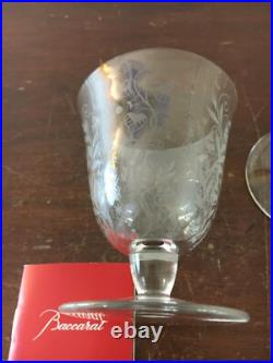 21 verres eau modèle Argentina cristal de Baccarat h 11.5 cm (prix à la pièce)