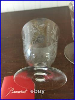 21 verres eau modèle Argentina cristal de Baccarat h 11.5 cm (prix à la pièce)