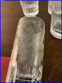 22 chopes modèle Parme en cristal de Baccarat (prix à la pièce)