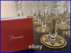 23 flûtes à champagne modèle prestige en cristal de Baccarat (prix à la pièce)