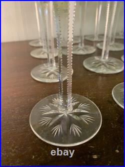 23 verres Roemer modèle Lagny cristal de Baccarat (prix pour un verre) 23 verres Roemer modèle Lagny cristal de Baccarat (prix pour un verre)