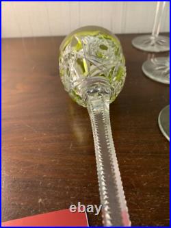 23 verres Roemer modèle Lagny cristal de Baccarat (prix pour un verre) 23 verres Roemer modèle Lagny cristal de Baccarat (prix pour un verre)