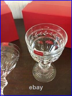23 verres à vin rouge modèle Jonzac en cristal de Baccarat (prix à la pièce)