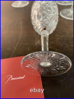 24 verres à vin blanc modèle Lagny cristal de Baccarat (prix à la pièce)