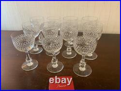 24 verres à vin blanc modèle Lucullus cristal Baccarat (prix à la pièce)