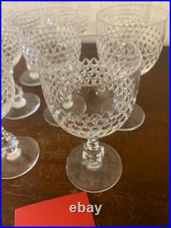 24 verres à vin blanc modèle Lucullus cristal Baccarat (prix à la pièce)
