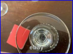 24 verres à vin blanc modèle Lucullus cristal Baccarat (prix à la pièce)