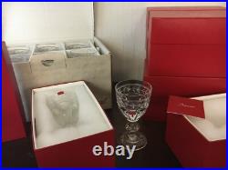25 verres à eau modèle Jonzac en cristal de Baccarat (prix à la pièce)