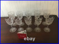 25 verres à vin modèle Hyères en cristal de Baccarat (prix à la pièce)
