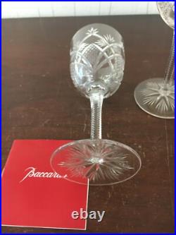 25 verres à vin modèle Hyères en cristal de Baccarat (prix à la pièce)