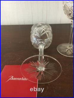 25 verres à vin modèle Hyères en cristal de Baccarat (prix à la pièce)