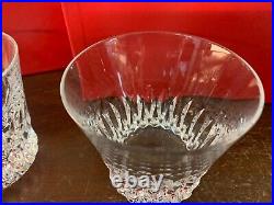 25 verres à whisky modèle Rosa N°3 en cristal de Baccarat (prix pour un verre)
