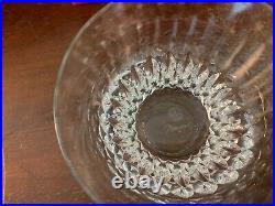 25 verres à whisky modèle Rosa N°3 en cristal de Baccarat (prix pour un verre)