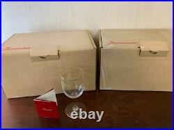 27 verres à eau modèle Récamier en cristal de Baccarat (prix à la pièce)