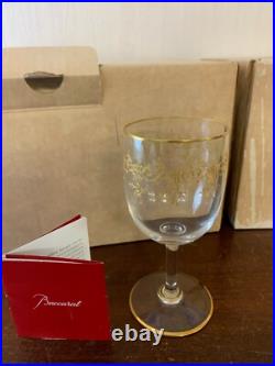 27 verres à eau modèle Récamier en cristal de Baccarat (prix à la pièce)
